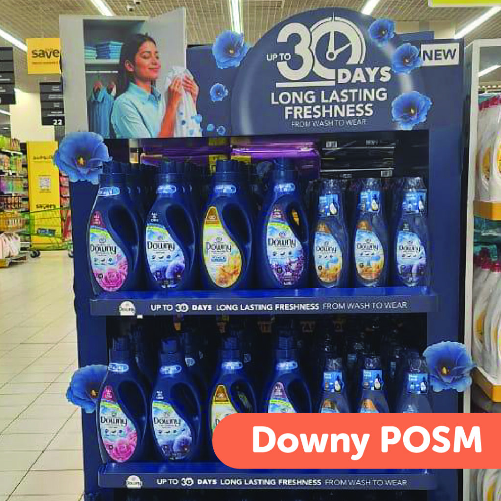 Downy POSM